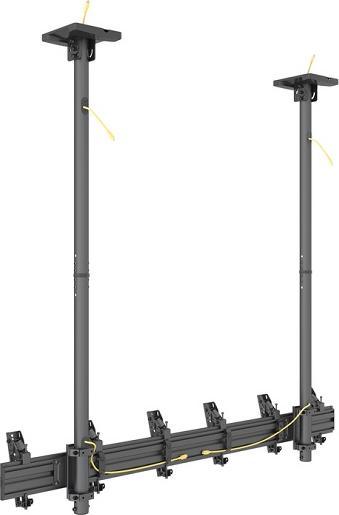 Produktbild Multibrackets Deckenhalter 3x, 27"-32", schwarz, VESA 100x