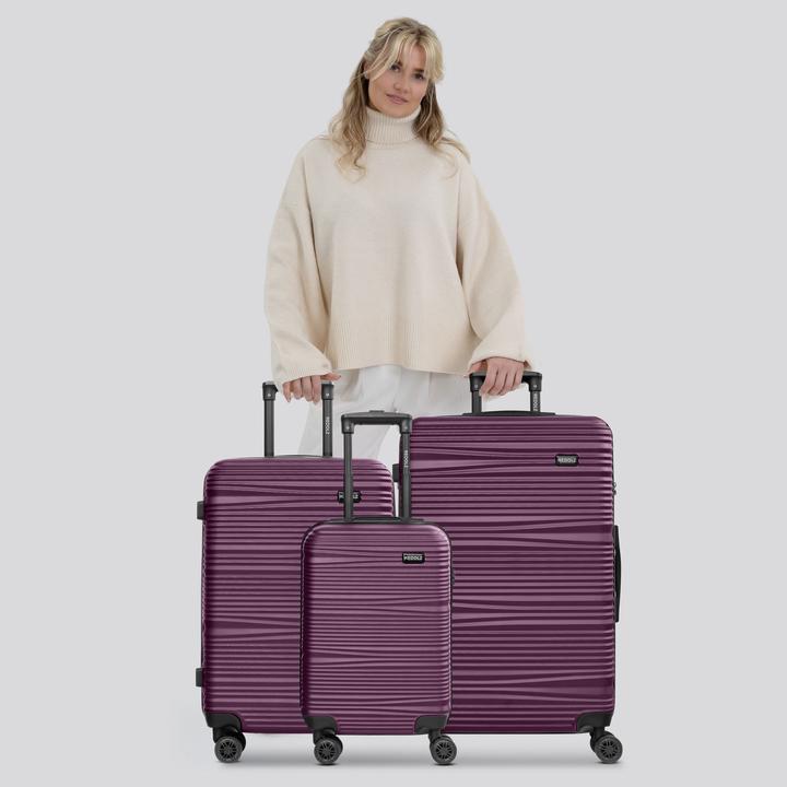 Actual product image Redolz Essentials 16 3-SET 4 wheels 3-piece suitcase set (198 l)