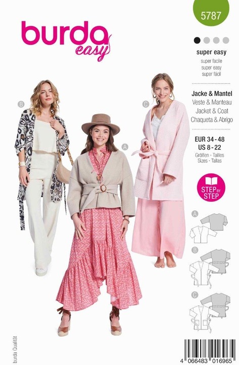 Produktbild Schnittmuster Jacke-Mantel