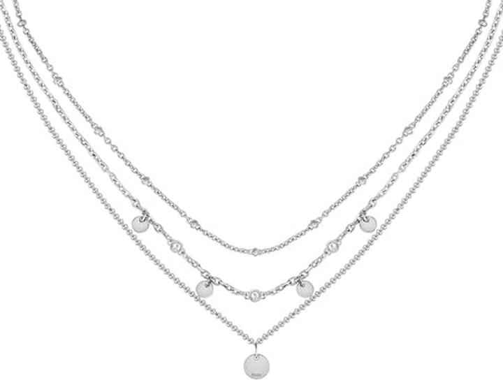 Image du produit Hugo Boss - Fashion steel necklace with Iris crystals 1580330 (Acier inoxydable)