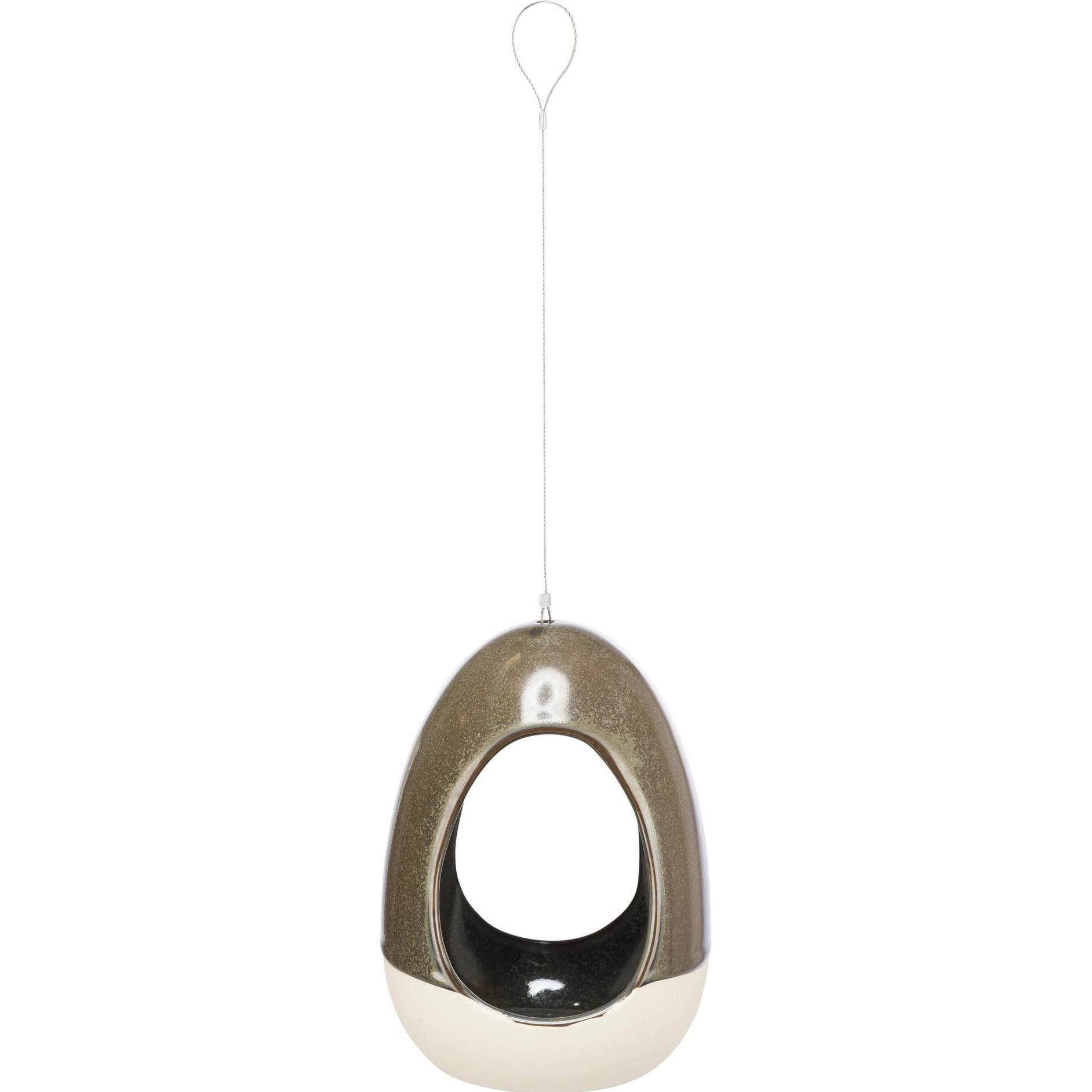 Comparer les prix de Mangeoire Pour Oiseaux - Trixie - Modèle 55531 - Céramique - 150ml - Vert