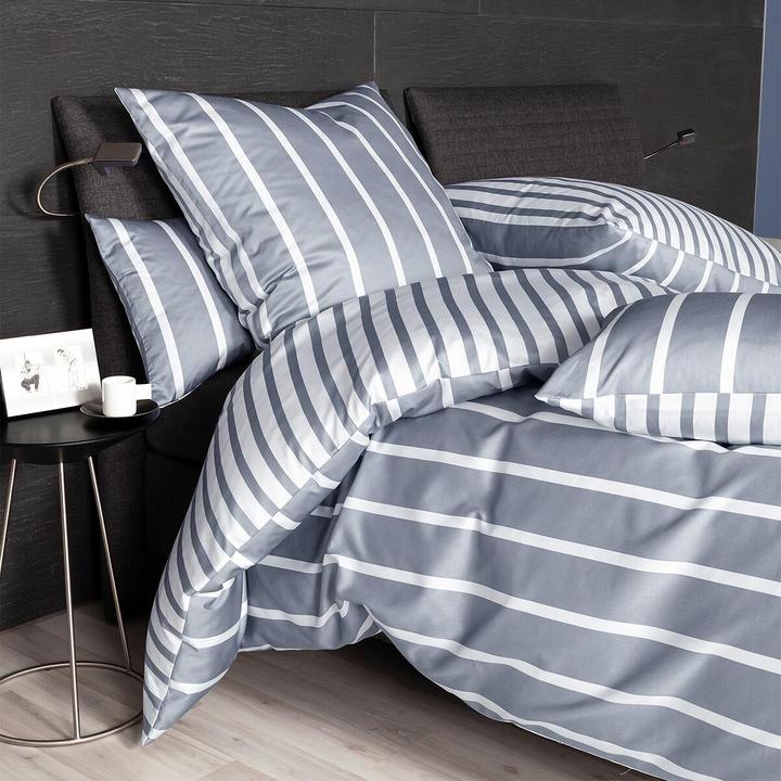 Produktbild Janine Interlock Jersey Bettwäsche Classic Streifen (Kopfkissenbezug, 80x80 cm)