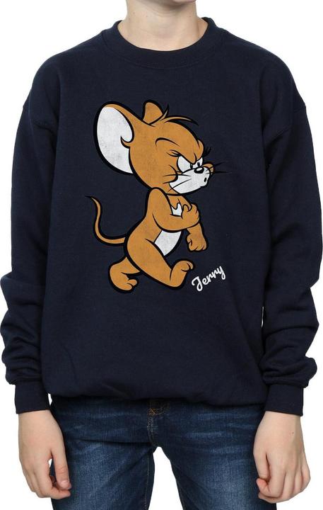 Tom & Jerry Felpa in cotone da ragazzo Angry Mouse