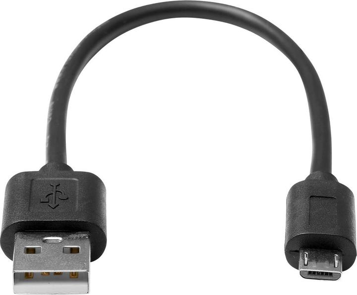 Image du produit ProXtend Câble USB 2.0 A vers Micro B M/M Noir 15CM (0.15 m, USB 2.0)