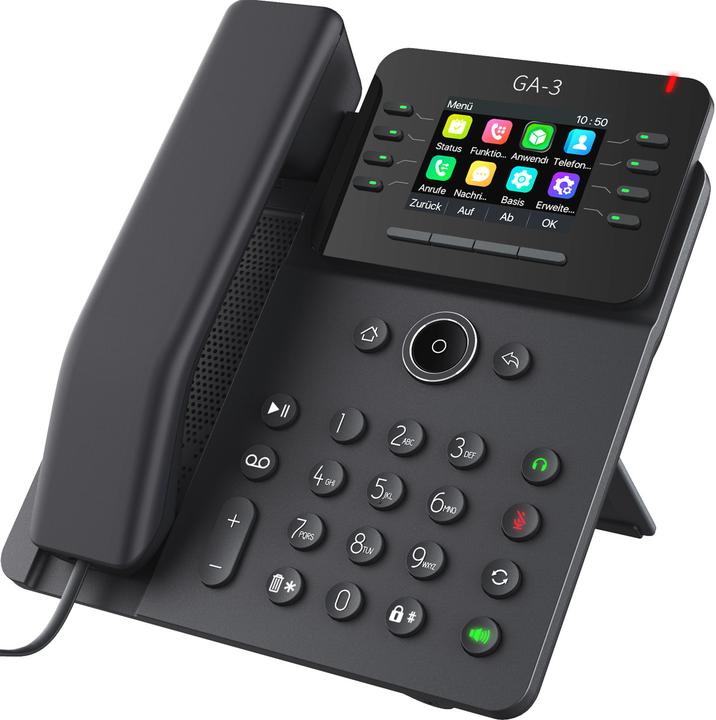 Gequdio GX3+ IP-Phone Set with charger