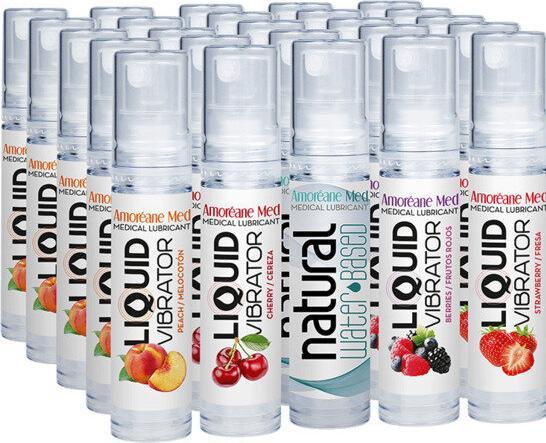 Actual product image Amoreane Water-based Liquid Vibrator Natural 10 ml (10 ml)