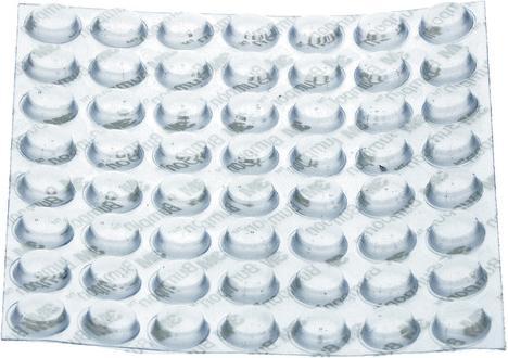 Actual product image 3M Rubber feet (56 Piece)