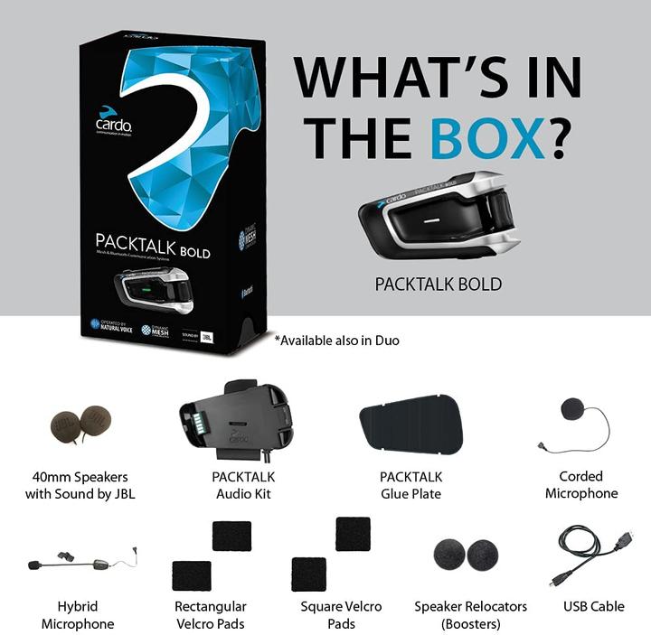 Produktbild Cardo Packtalk Bold JBL (1er Set)