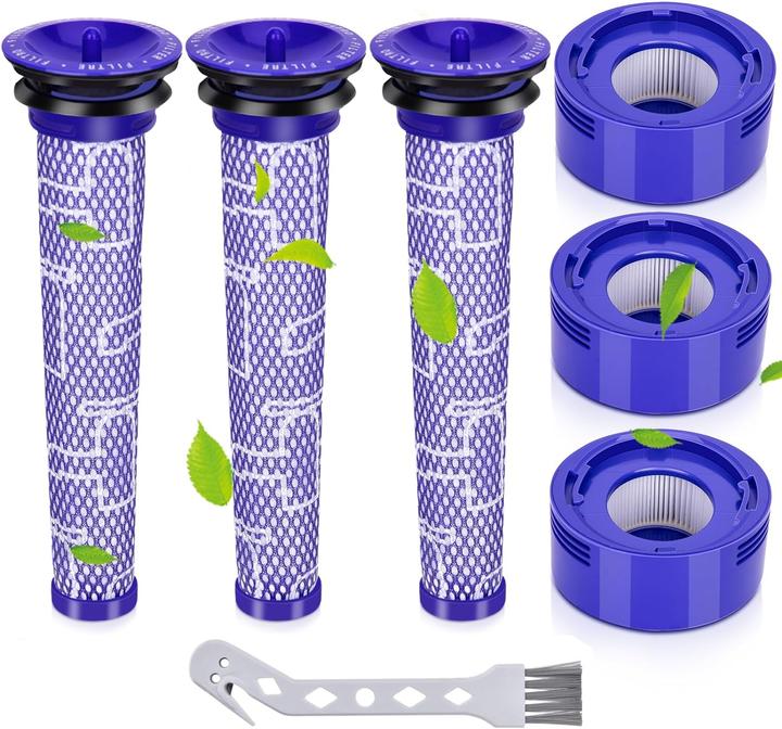Immagine prodotto Plutoos Filtro per Dyson, sostituisce il filtro e il prefiltro per l'aspirapolvere Dyson V8 V7 Animal