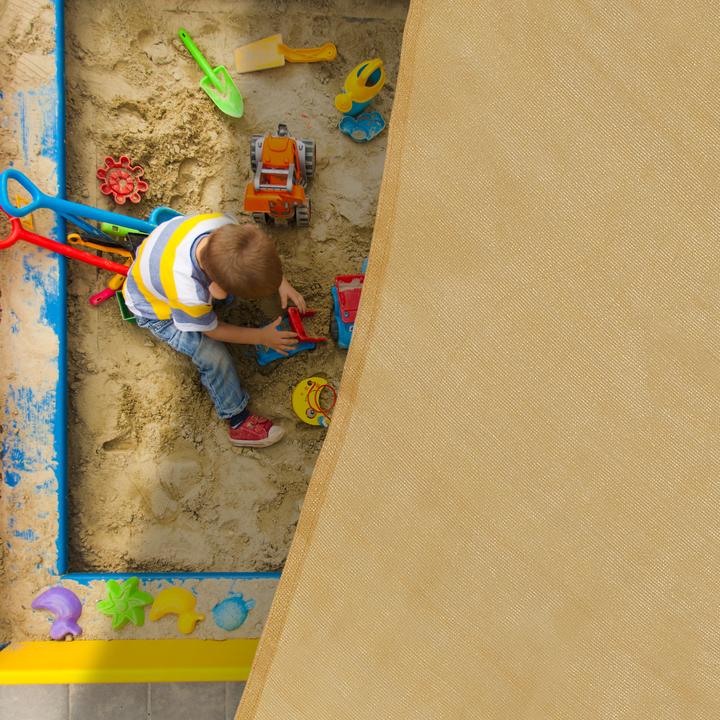 Actual product image Relaxdays Shade sail (400 x 345 x 0.2 cm)