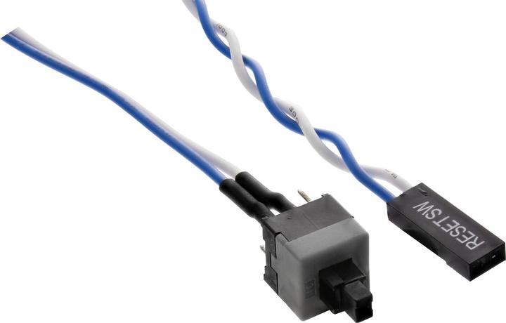 Produktbild InLine Reset-Taster mit Kabel