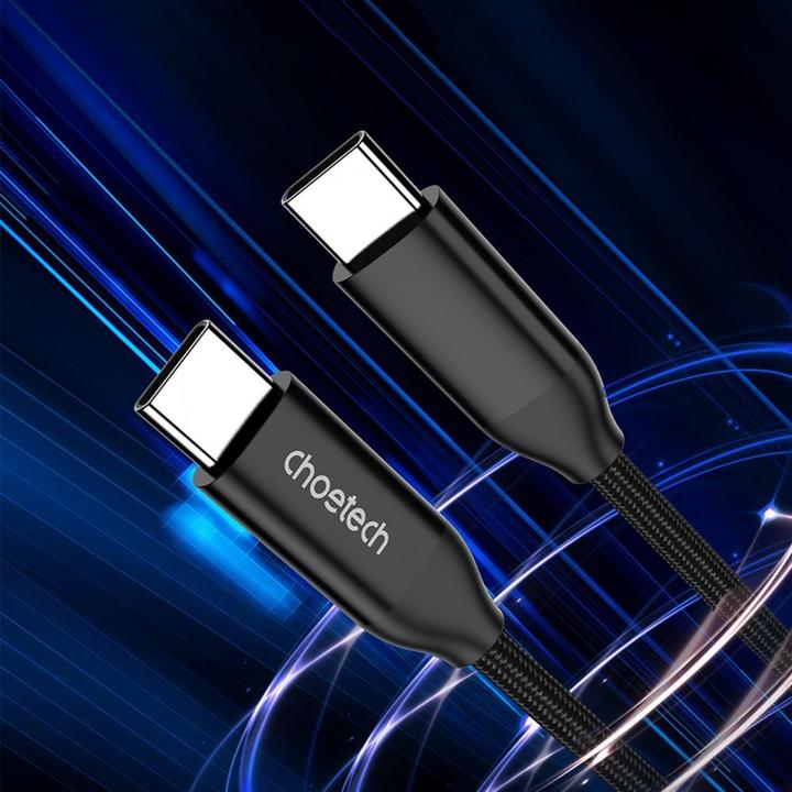 Image du produit Choetech USB C - USB C (2 m, USB 2.0, 240 W)