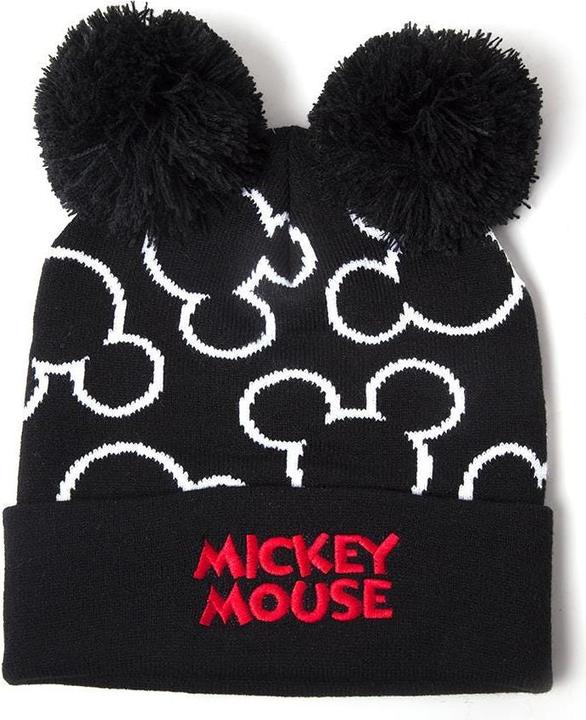 Image du produit Mickey Mouse Set cadeau bonnet et écharpe Silhouette (Taille unique)