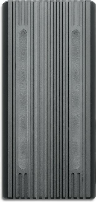 Produktbild Qoltec Obudowa | kieszeń na dysk M.2 SSD SATA | NVME | RGB LED | USB-C (M.2 2230, M.2 2242, M.2 2280, M.2 2260)