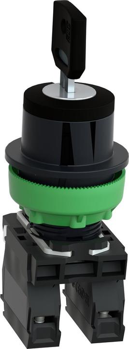 Actual product image Schneider Electric Schneider key switchXB5FG33kompl Flush plastic black 30mm 3