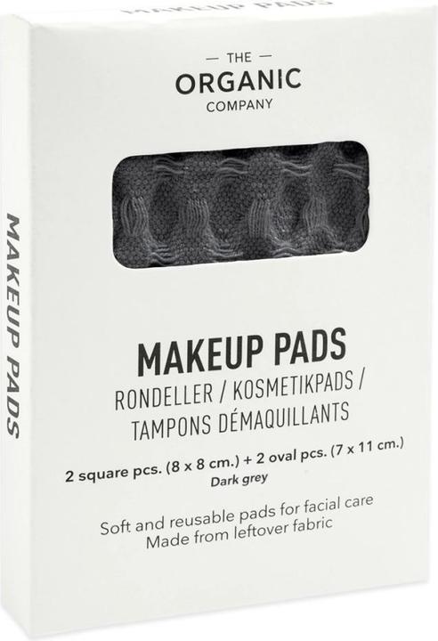 Actual product image The Organic Company Big Waffle 4er Set Makeup Pads