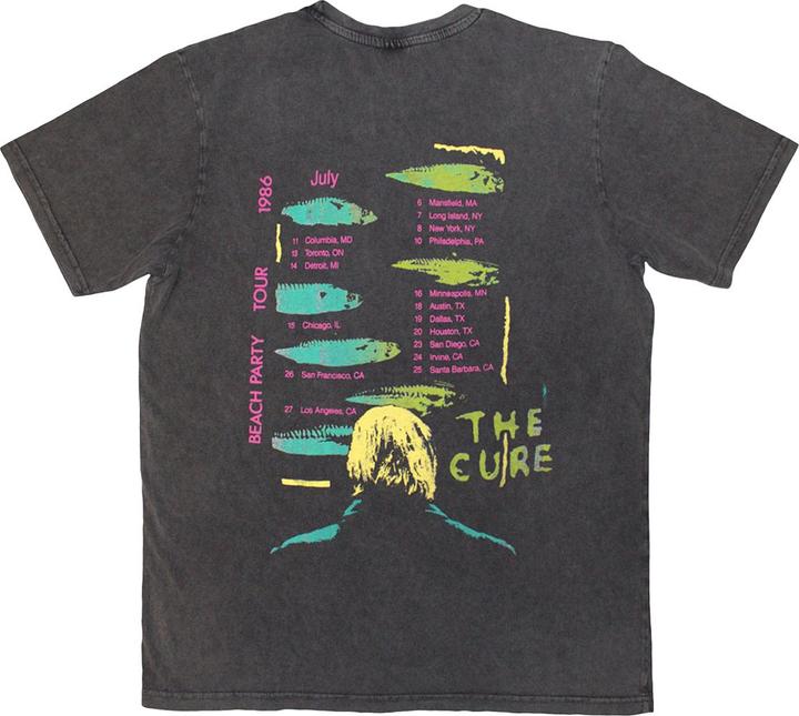 Produktbild Universal Textiles Beach Party Tour '86 TShirt Steinwaschen (XL)