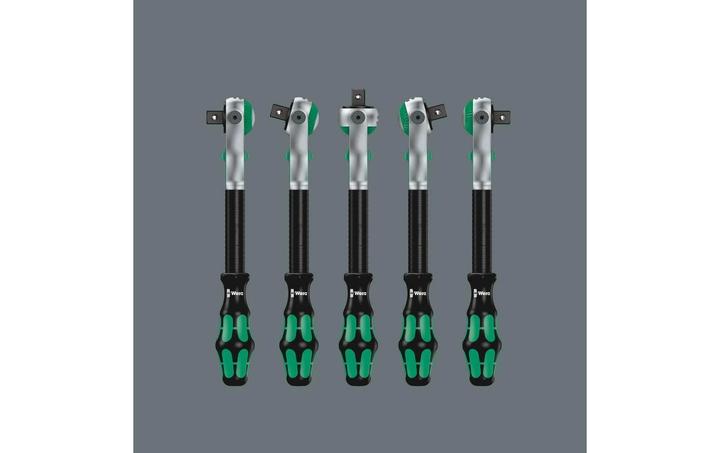 Actual product image Wera 8100 SB 9 Zyklop Speed Ratchet Set (9/16", 5.5 mm, 5/8", 7/32", 3/8", 5/16", 3/4", 1/4", 1/2", 11/16", 7/16", 3/16")