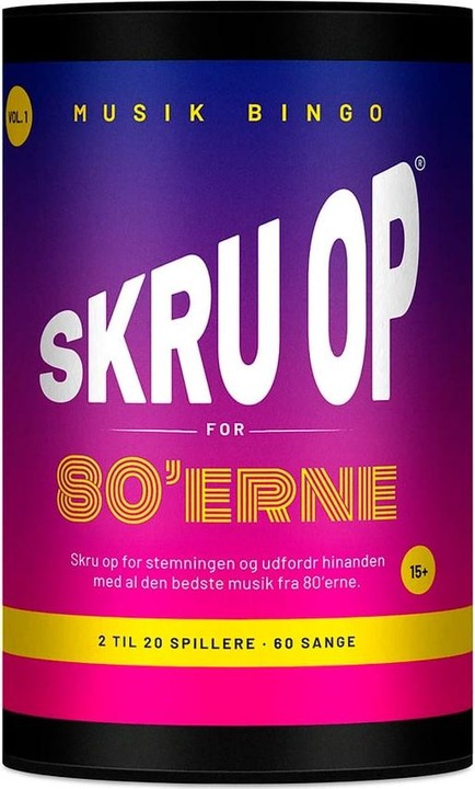 Actual product image SMSCS Games Aps Skru op - Skru op for 80'erne (Skru op for 80'erne, vol. 1)
