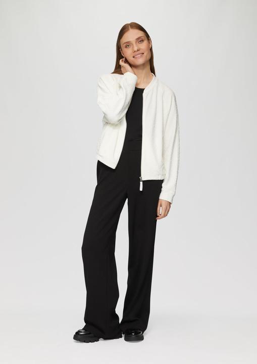 Immagine prodotto S.Oliver Sweatshirt Jacke Strukturierte Blouson mit Fledermausärmeln (46)