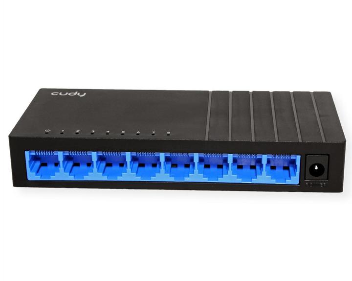 Productafbeelding Cudy GS108D netwerkswitch Gigabit Ethernet (10/100/1000) Zwart (8 ports)