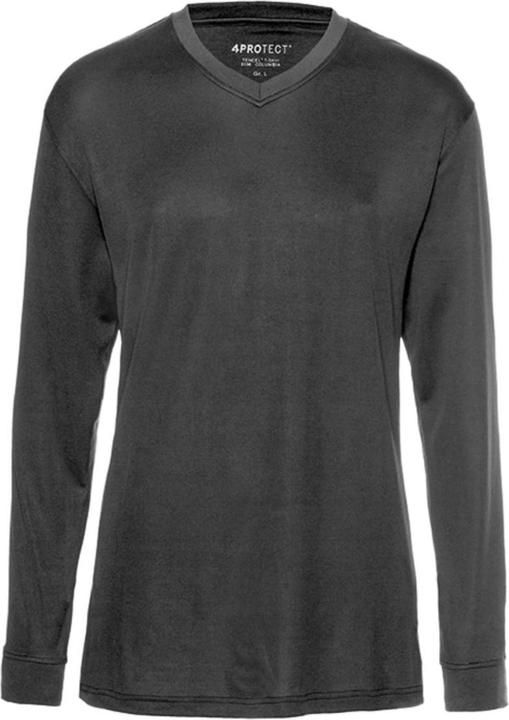 Runnex 4PROTECT® UV-Schutz-Langarm-Shirt AUSTIN grau 6XL