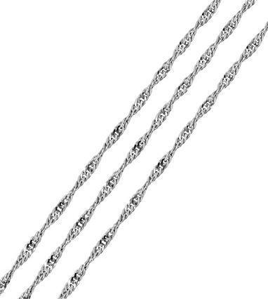 Produktbild Brilio Silver - Silver chain lambada 50 cm 471086 00010 04