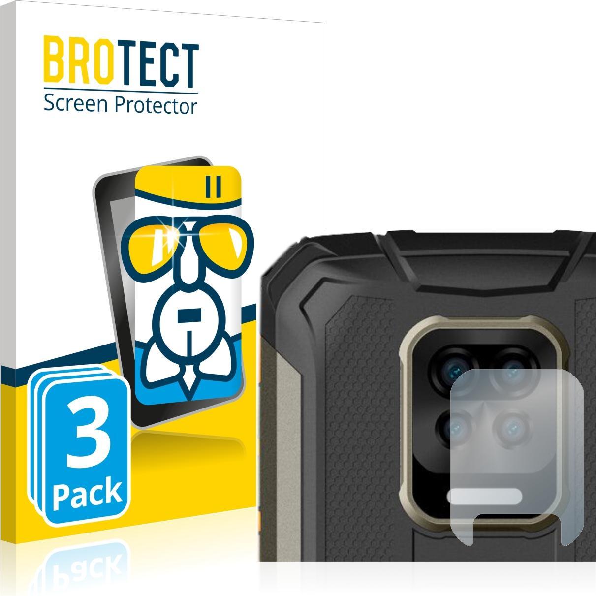 BROTECT AirGlass Panzerglasfolie (3 Stück, Doogee S59 Pro), Smartphone Schutzfolie, Transparent