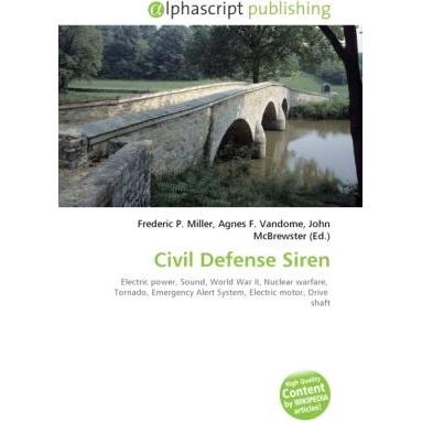 Civil Defense Siren, Fachbücher von Agnes F. Vandome, Frederic P. Miller, John McBrewster