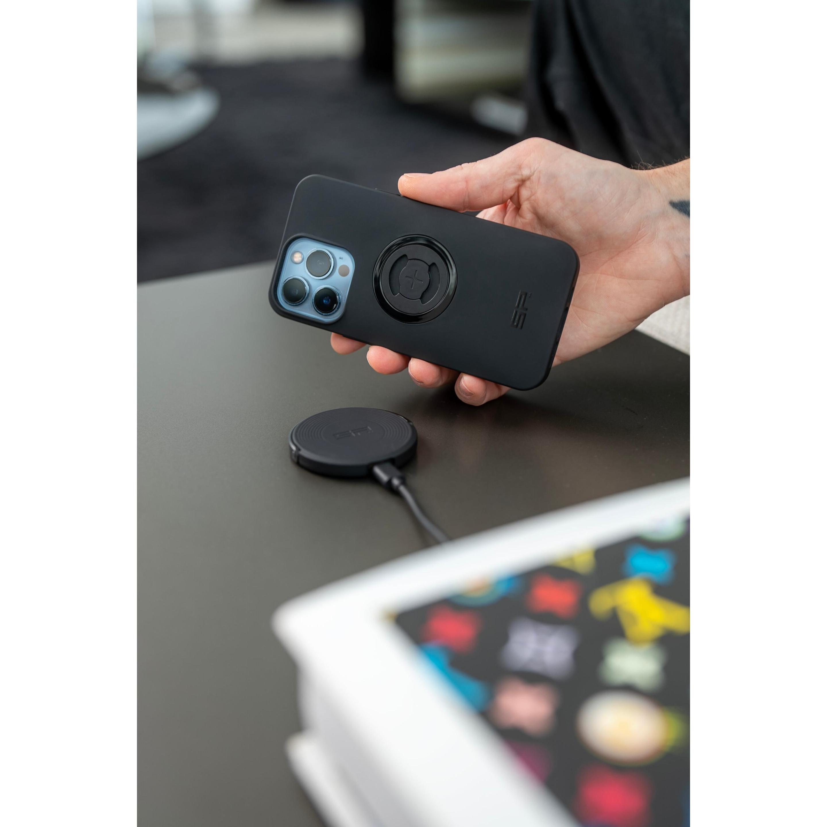 Thumbnail - Sp Connect Charging Pad SPC+ inkl. USB Kabel (15 W), Wireless Charger, Schwarz