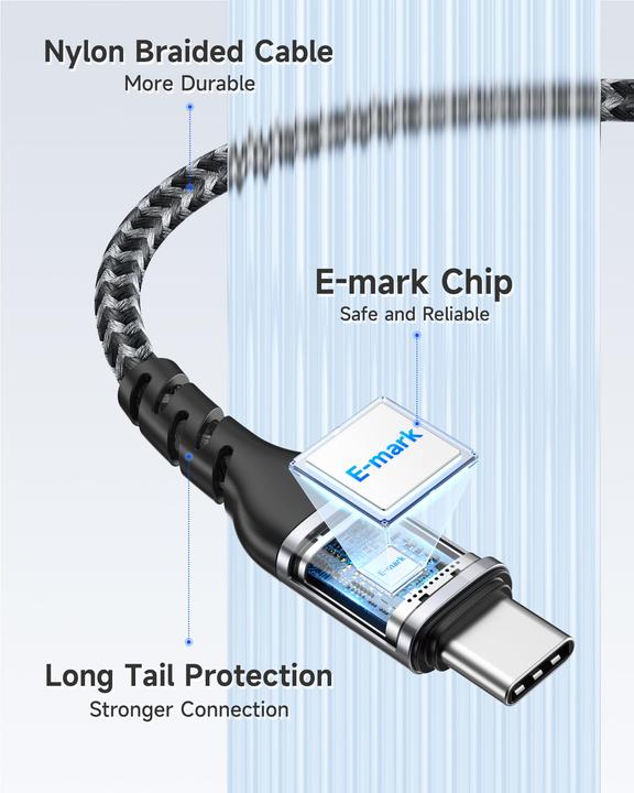 Actual product image Alopini 3in1 (2 m, USB 2.0, 100 W)