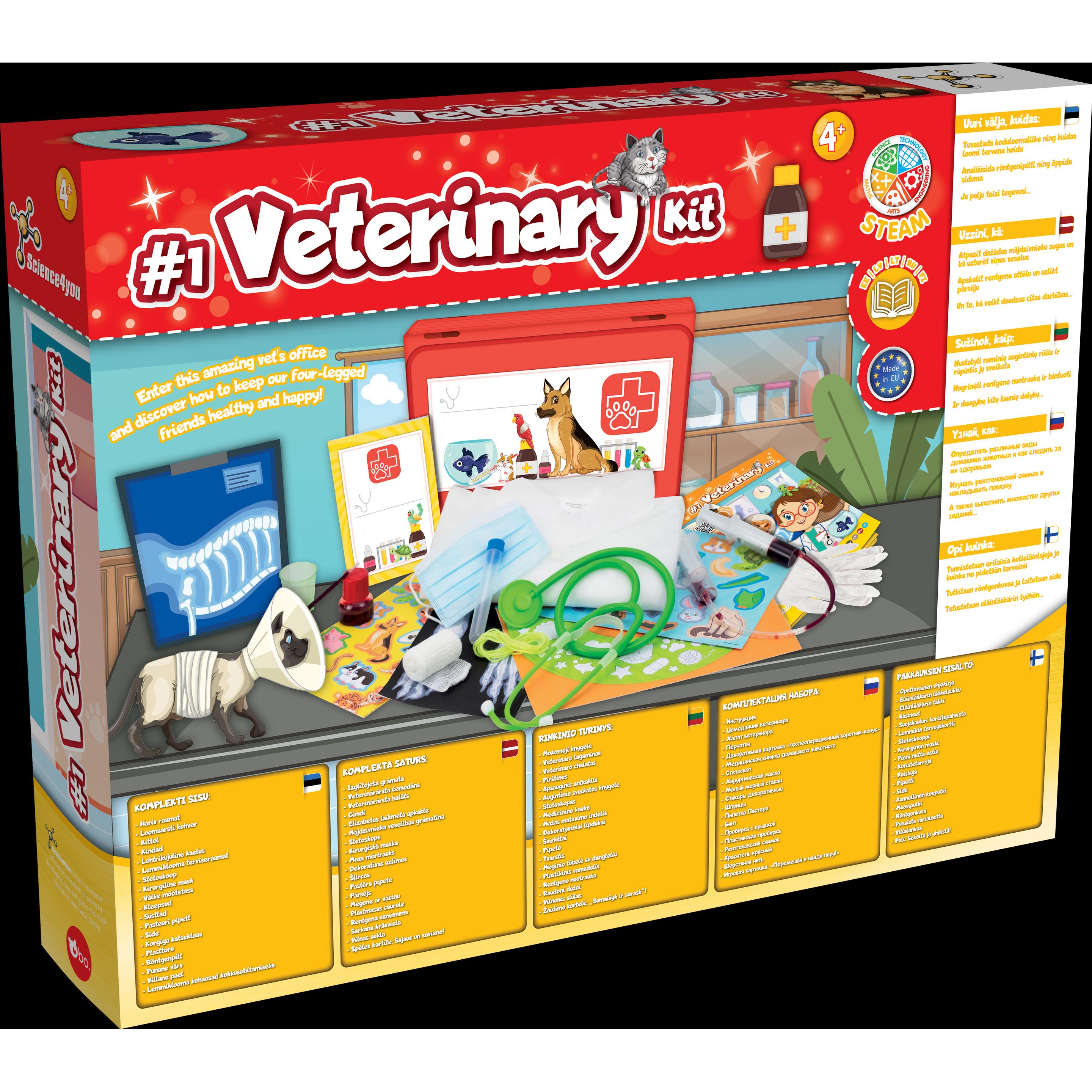 Thumbnail - Science4you My first veterinary kit