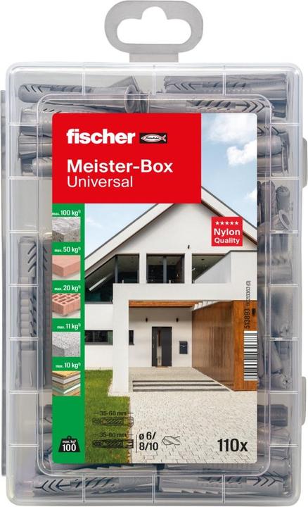 Produktbild Fischer Meister-Box Universal (110 Stk.)