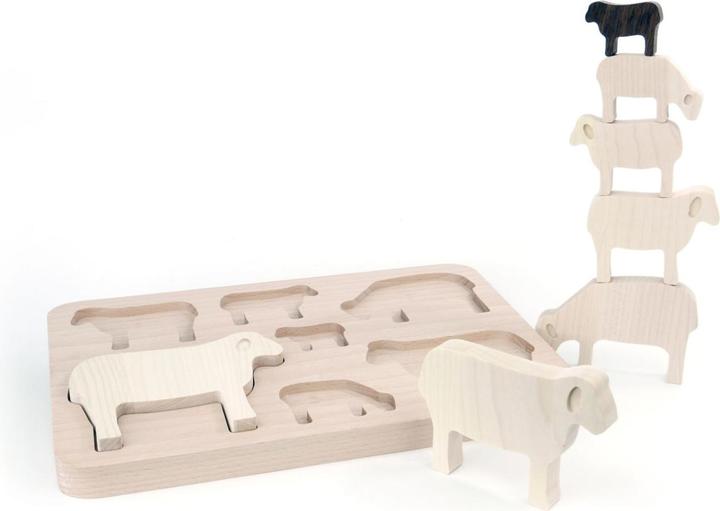 Image du produit Bajo Puzzle moutons bois