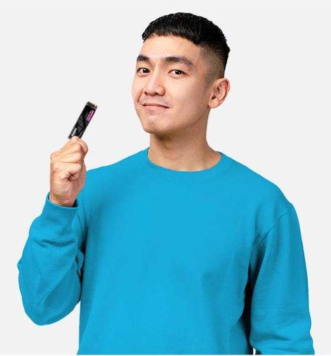 Actual product image Kioxia Exceria Pro 1tb (1000 GB, M.2 2280)