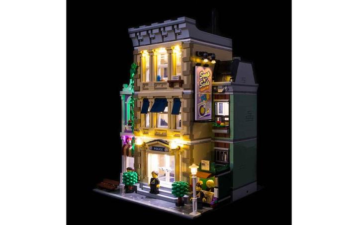 Produktbild Light my bricks LED Licht Set für LEGO Polizeistation