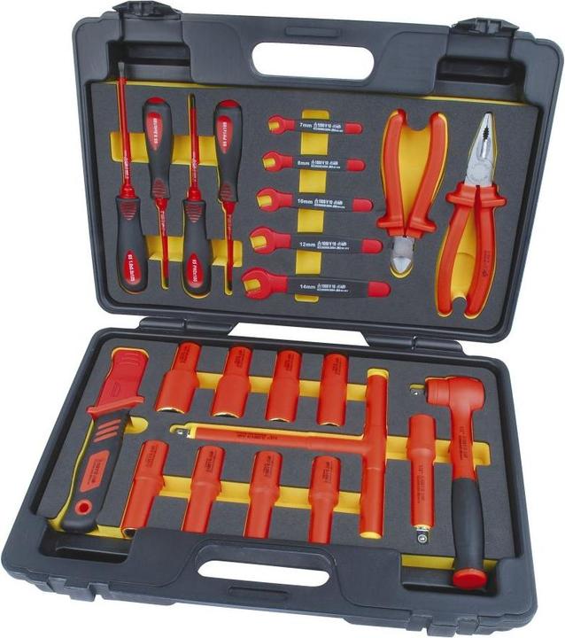 Image du produit Mannesmann Kit d'outils VDE (24 pièces)