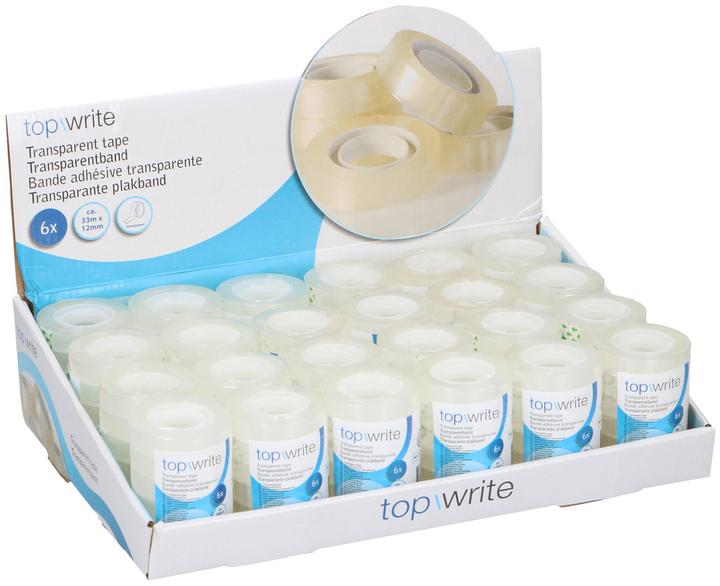 Produktbild Topwrite Klebepackband Set 6 Stk. (12 mm)