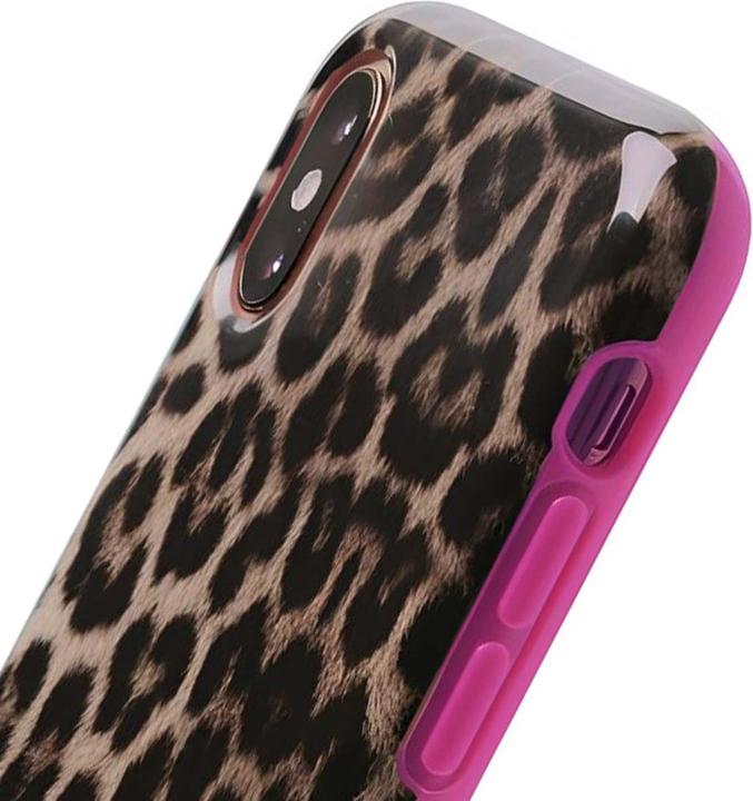 Actual product image Puro Dėklas Glam Leopard Cover iPhone XS Max (leo 2) Limited Edition (Apple iPhone XS Max)