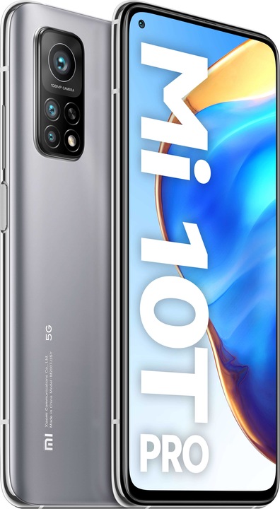 Produktbild Xiaomi Mi 10T Pro (256 GB, Lunar Silver, 6.67", Dual SIM, 108 Mpx, 5G)