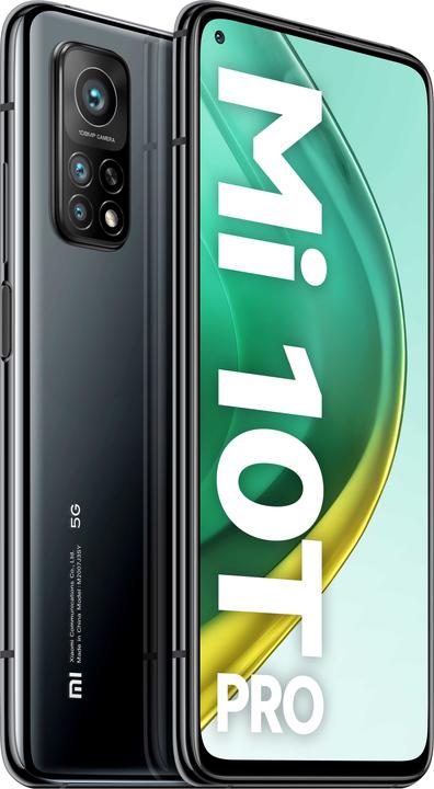 Produktbild Xiaomi Mi 10T Pro (256 GB, Cosmic Black, 6.67", Dual SIM, 108 Mpx, 5G)