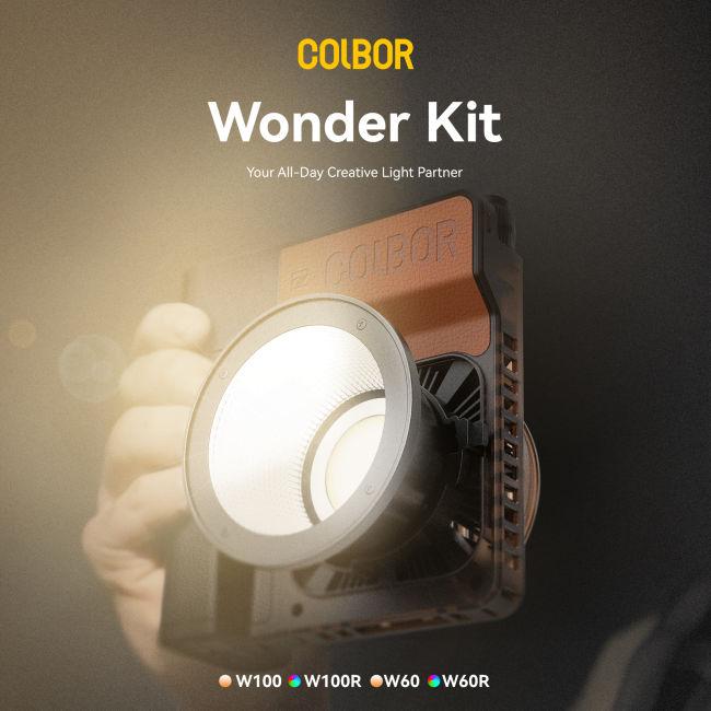 Immagine prodotto Colbor Kit Luce LED Cob Tascabile W60