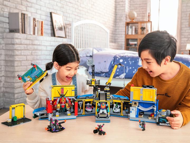 Image du produit LEGO Base de l'équipe secrète des Monkie Kids (80013, LEGO Monkie Kid, LEGO difficiles à trouver)