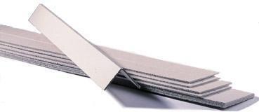 Transpak Edge protection strip dimensions 700x50x50mm thickness 3mm solid cardboard pre-grooved for folding