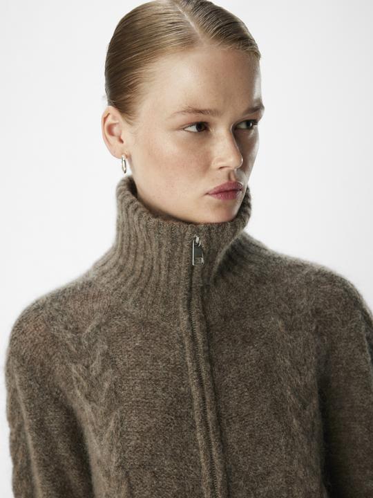 Produktbild Object Reissverschluss Strickjacke (L)