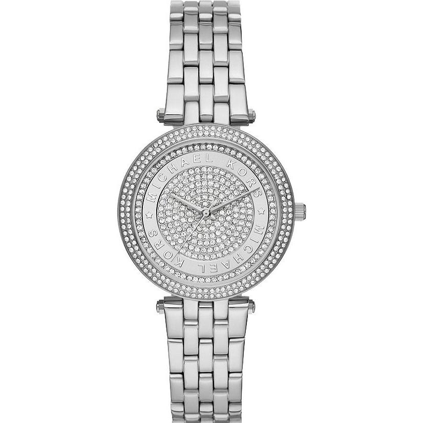 Michael Kors, Armbanduhr, Mini Darci, Silber, (Analoguhr, 33 mm)