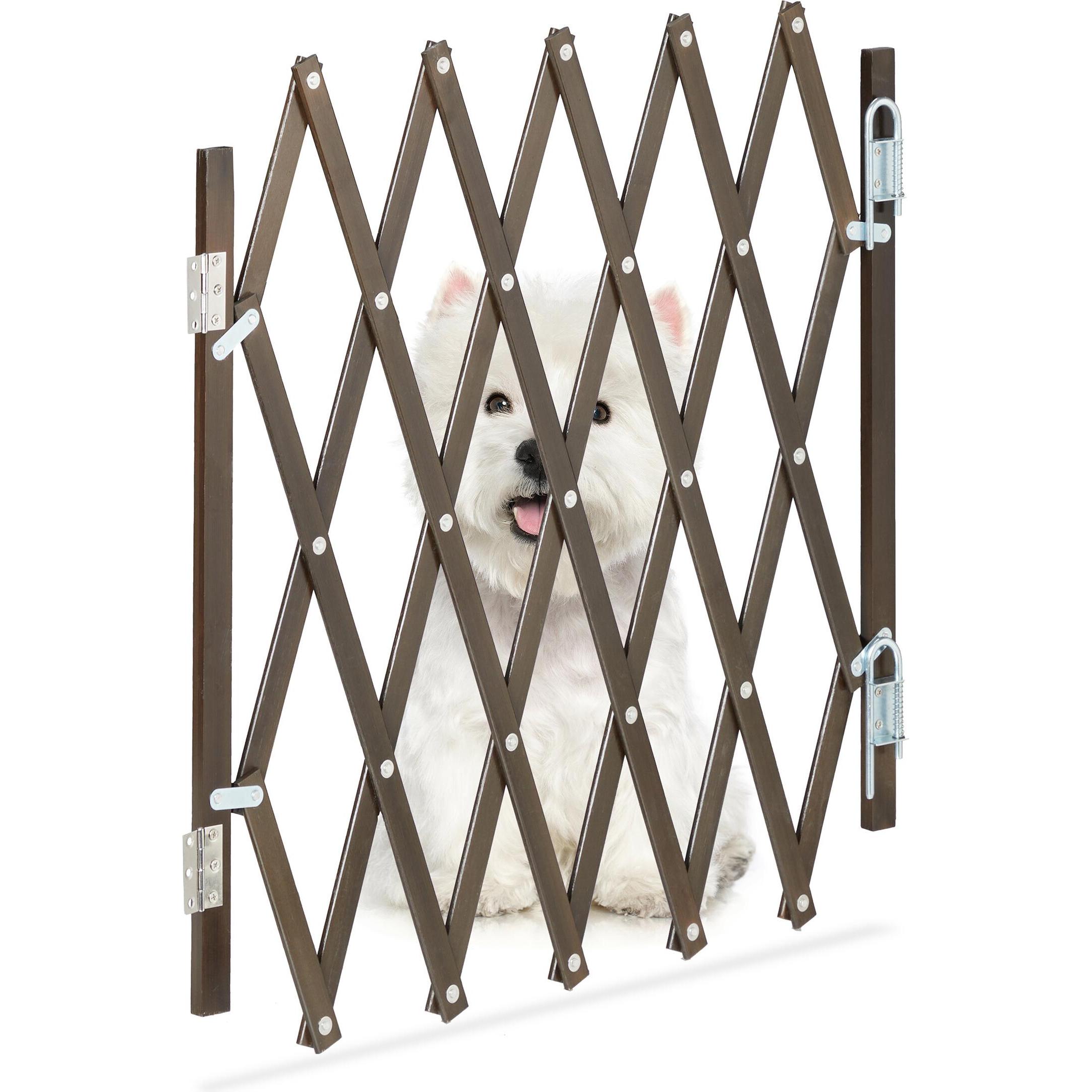 Relaxdays, Schutzgitter, Hundeabsperrgitter (3 cm)
