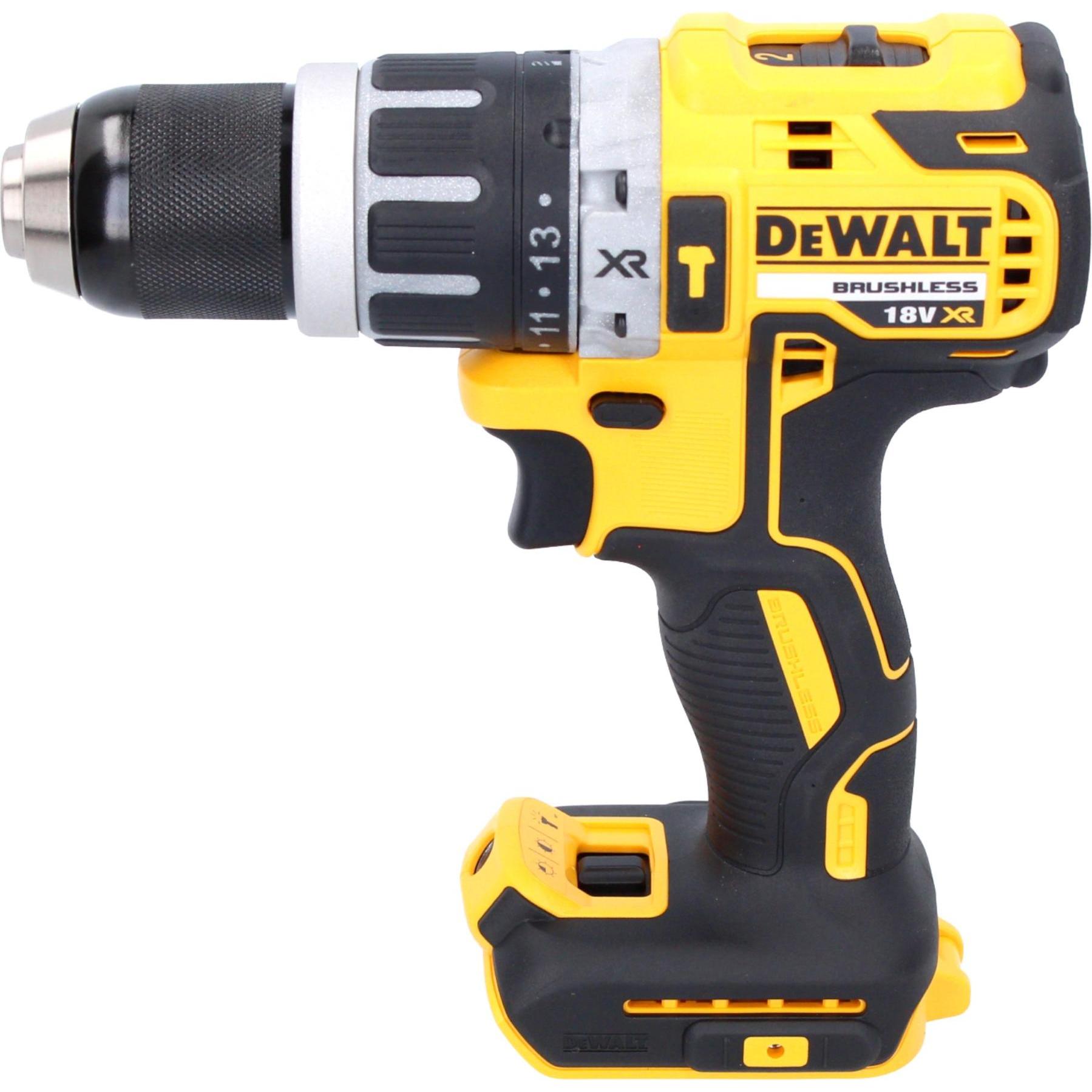 Thumbnail - DeWalt, Bohrmaschine + Akkuschrauber, DCD 796 D2 Akku Schlagbohrschrauber 18 V 70 Nm Brushless + 2x Akku 2,0 Ah + Ladege...