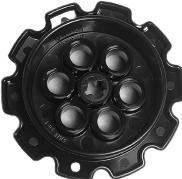 Actual product image LEGO Technik Sprocket Black - Chain Black 57519 NEW! Lot 50x (57519, LEGO Accessories)