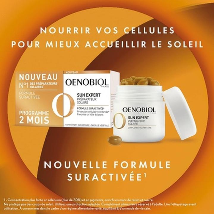 Image du produit Oenobiol Expert Solaire Protection Cellulaire Renforcée (Crème solaire)